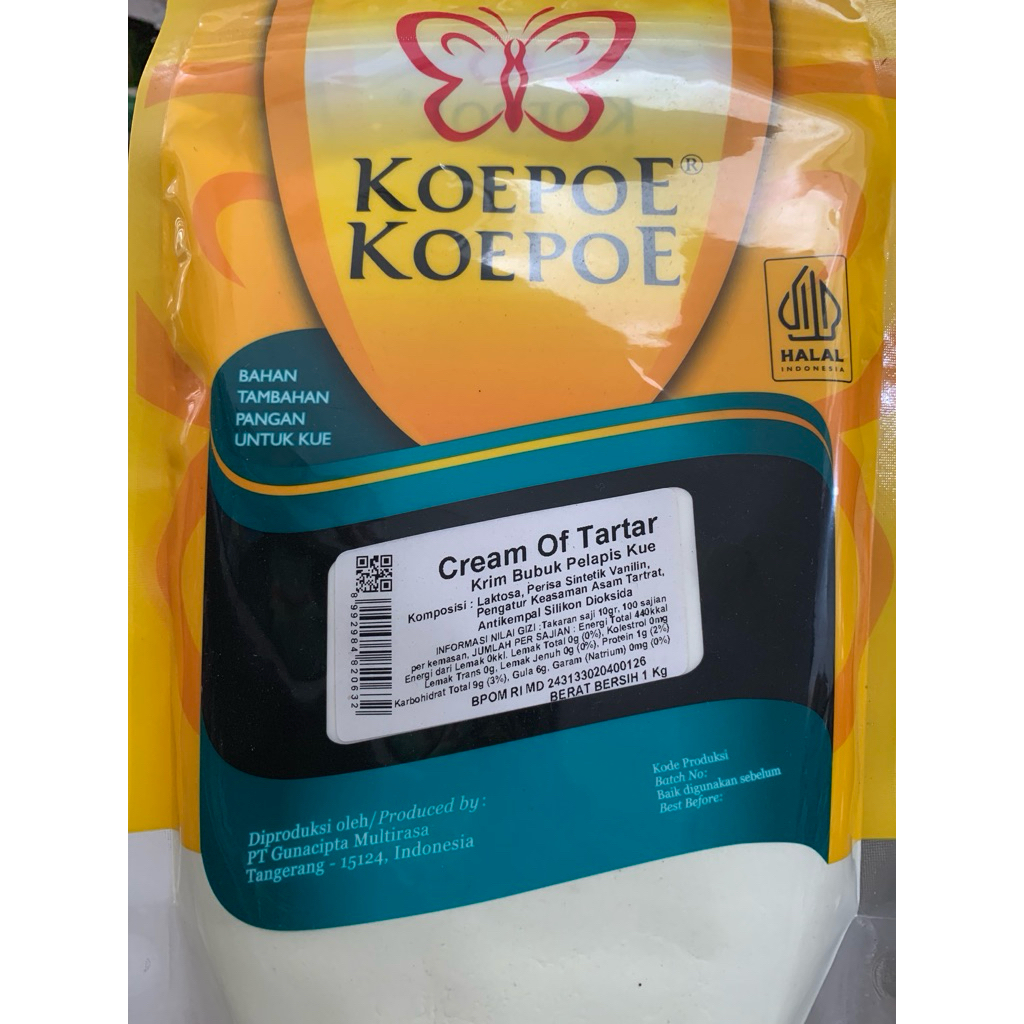 

Kupu cream of tartar 1kg