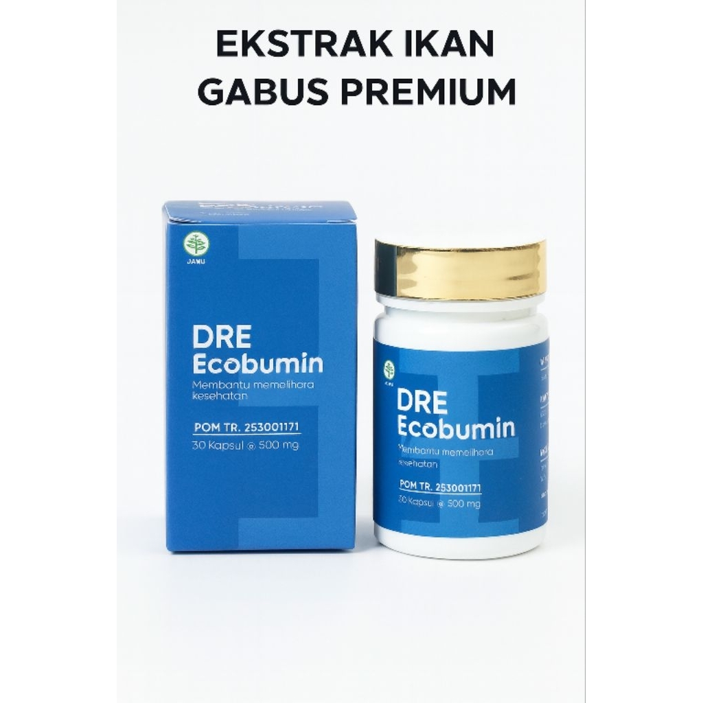 Ecobumin Ekstrak Ikan Gabus Asli - Suplemen Alami Kaya Albumin