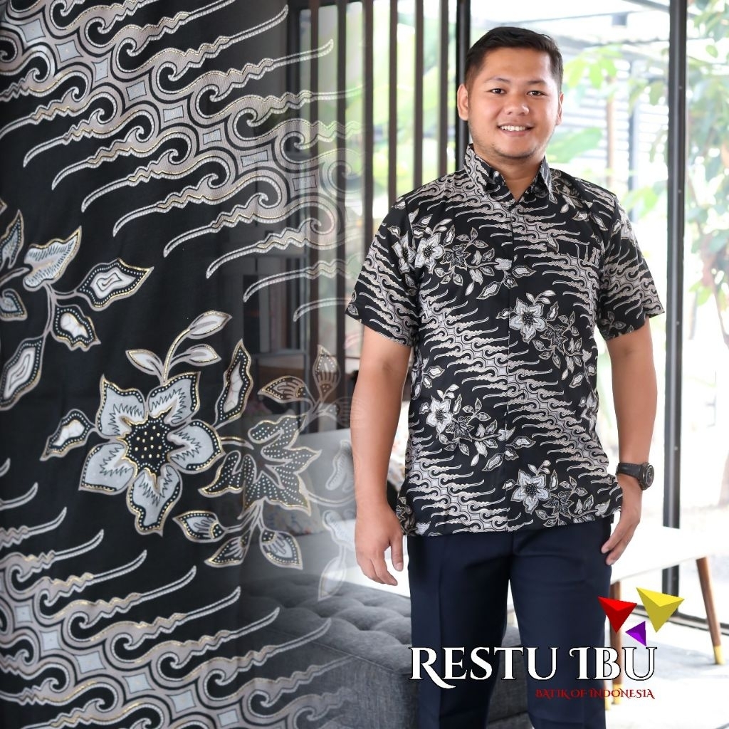 Kemeja Lengan Pendek Pria /Kemeja batik lengan pendek/Kemeja batik pria/Kemeja lengan pendek/Kemeja 