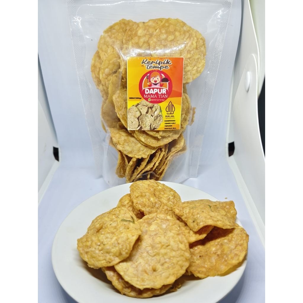

KERIPIK TEMPE ASLI berat 125gr