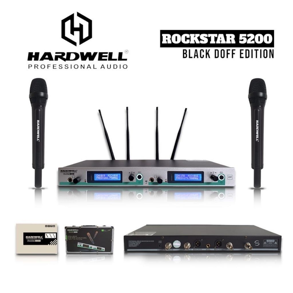 MIC WIRELESS HARDWELL ROCKSTAR 5200