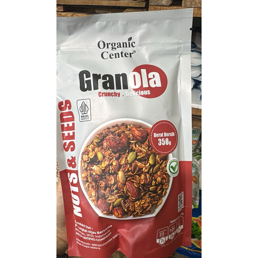 

Organic Center Nuts and Seeds Granola 350gr