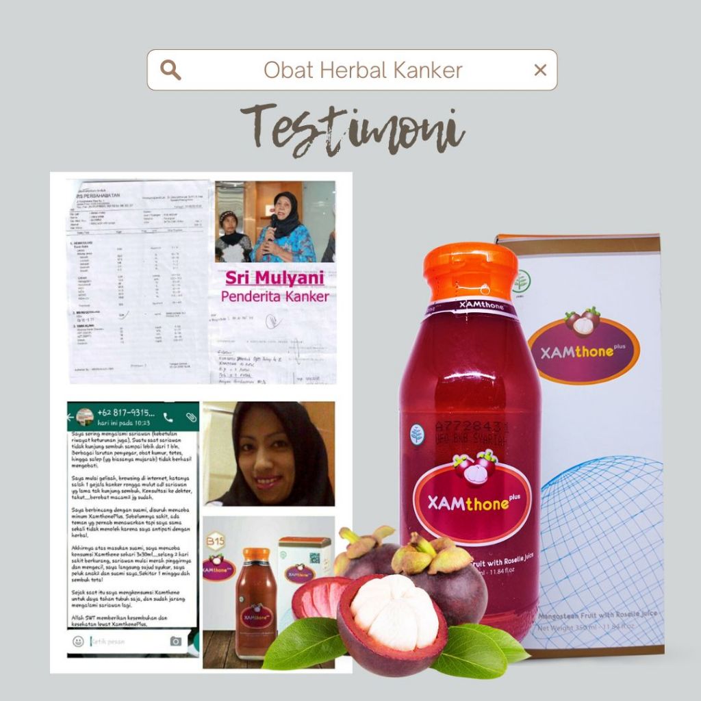 Xamthone Obat Herbal Kanker Paru Paru Terbukti
