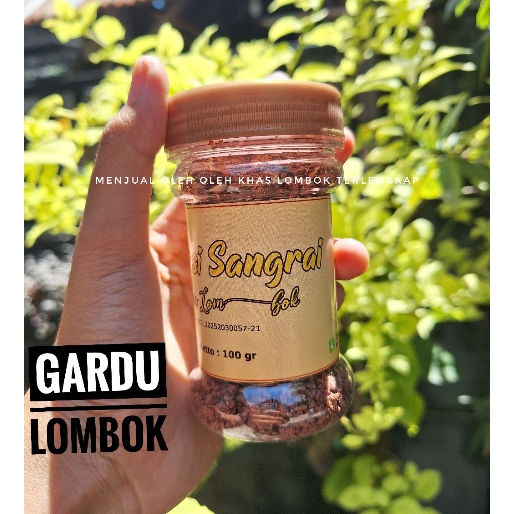 Terasi Sangrai super khas Lombok NTB netto 100 gr