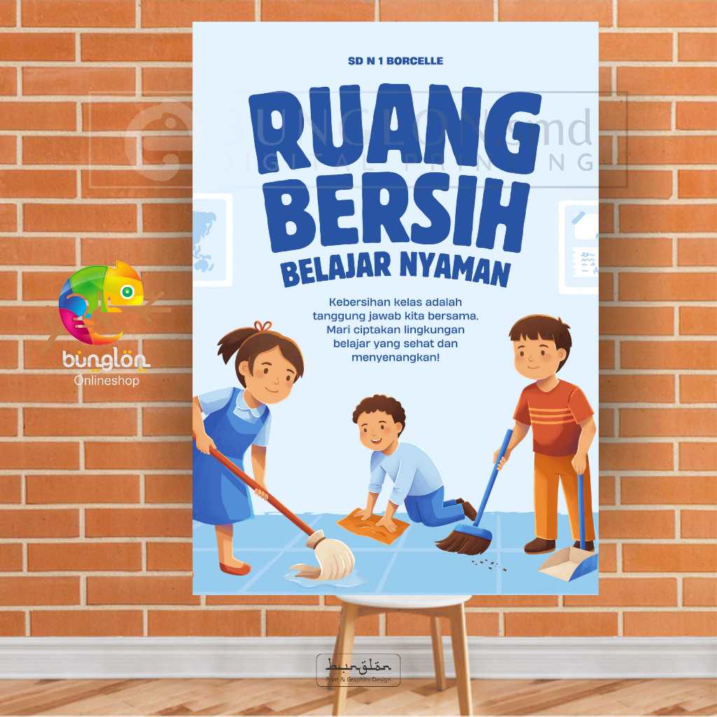 

Poster Ruang Bersih Belajar Nyaman