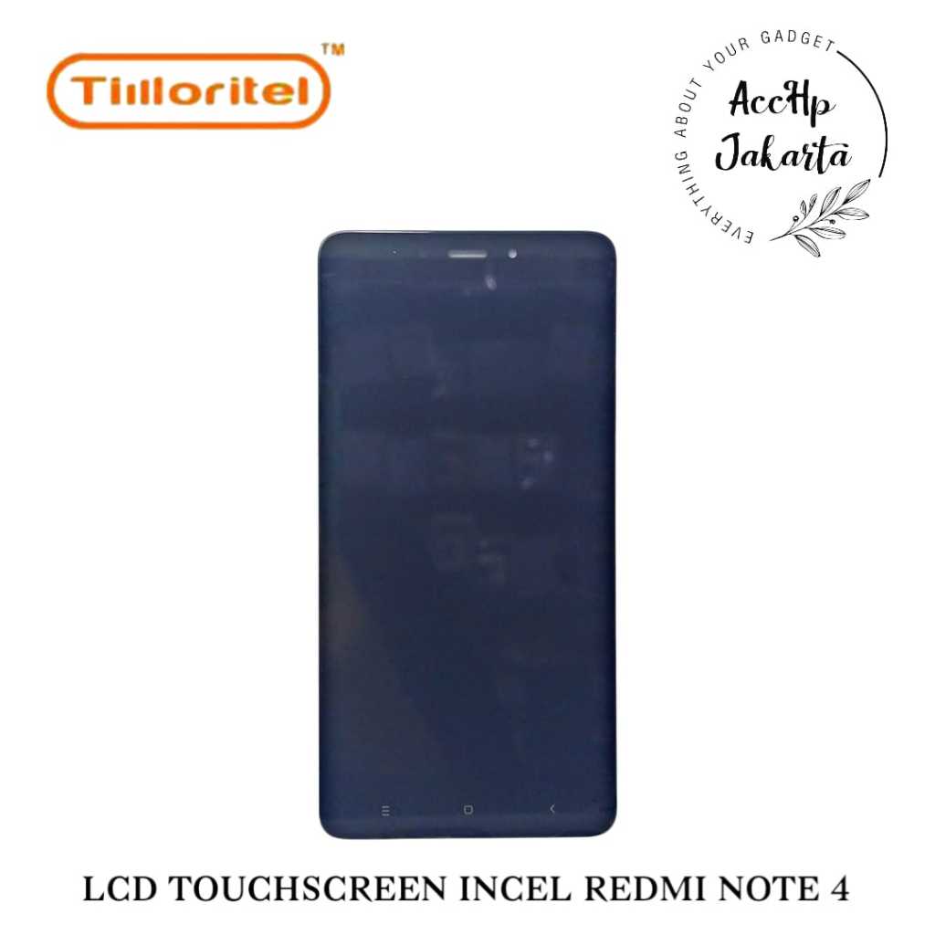 Lcd Touchscreen Incell Redmi Note 4 Lcd Note 4 Incell Black Original