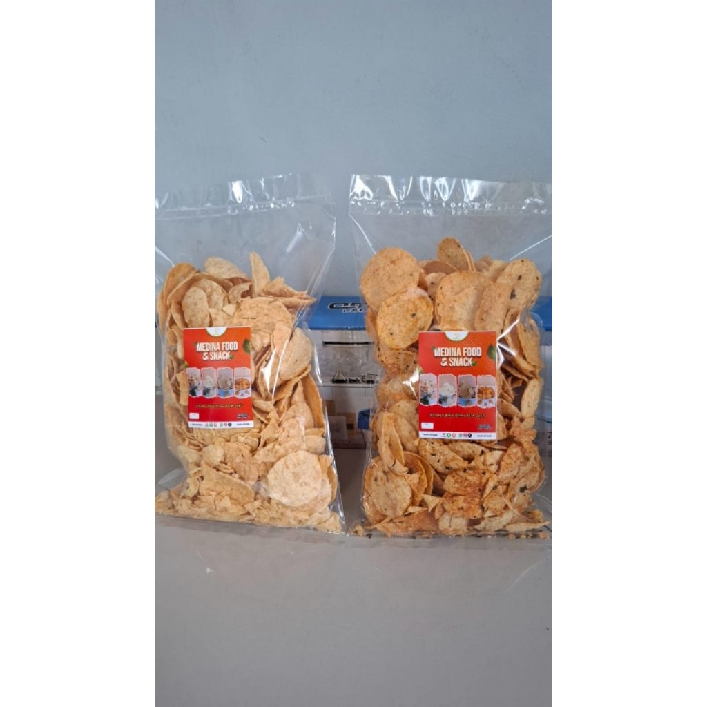 

Opak Padang ori dan pedas daun jeruk 1 kg