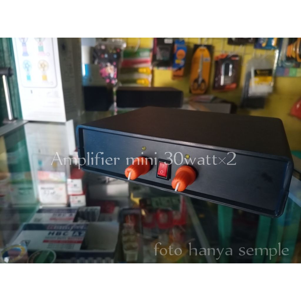 Power balap miniatur 30watt stereo 12-24v class D original