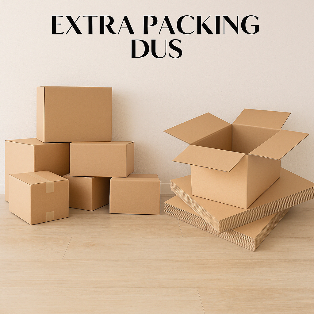 

extra packing dos tambahan supaya aman dus ekstra lapisan paket
