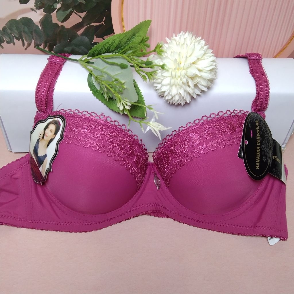 Bra Bh Remaja Busa Tebal Pake Kawat Bra Cantik ABG Cup Kecil A Kait 2 Push Up Busa Super Tebal