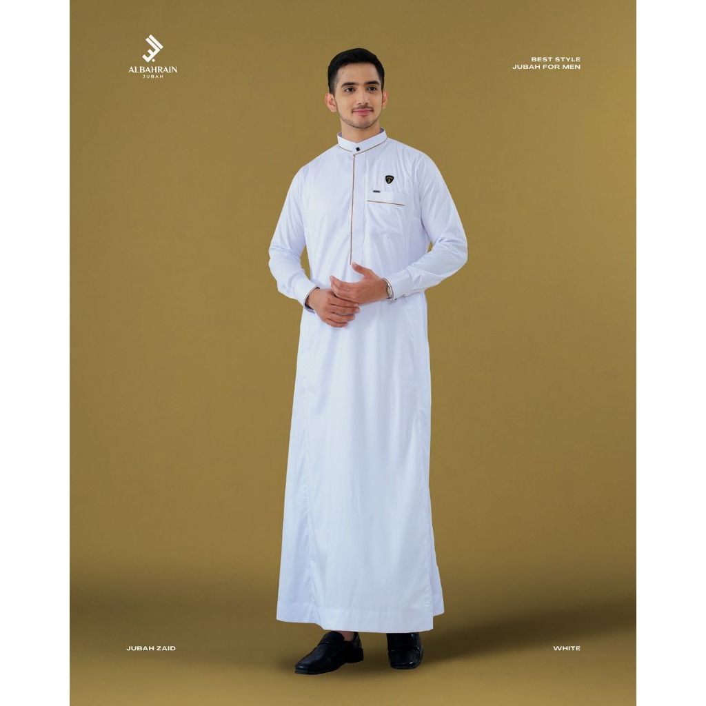 jubah zaid by albahrain | jubah cowok | gamis cowok | gamis cowok keren |