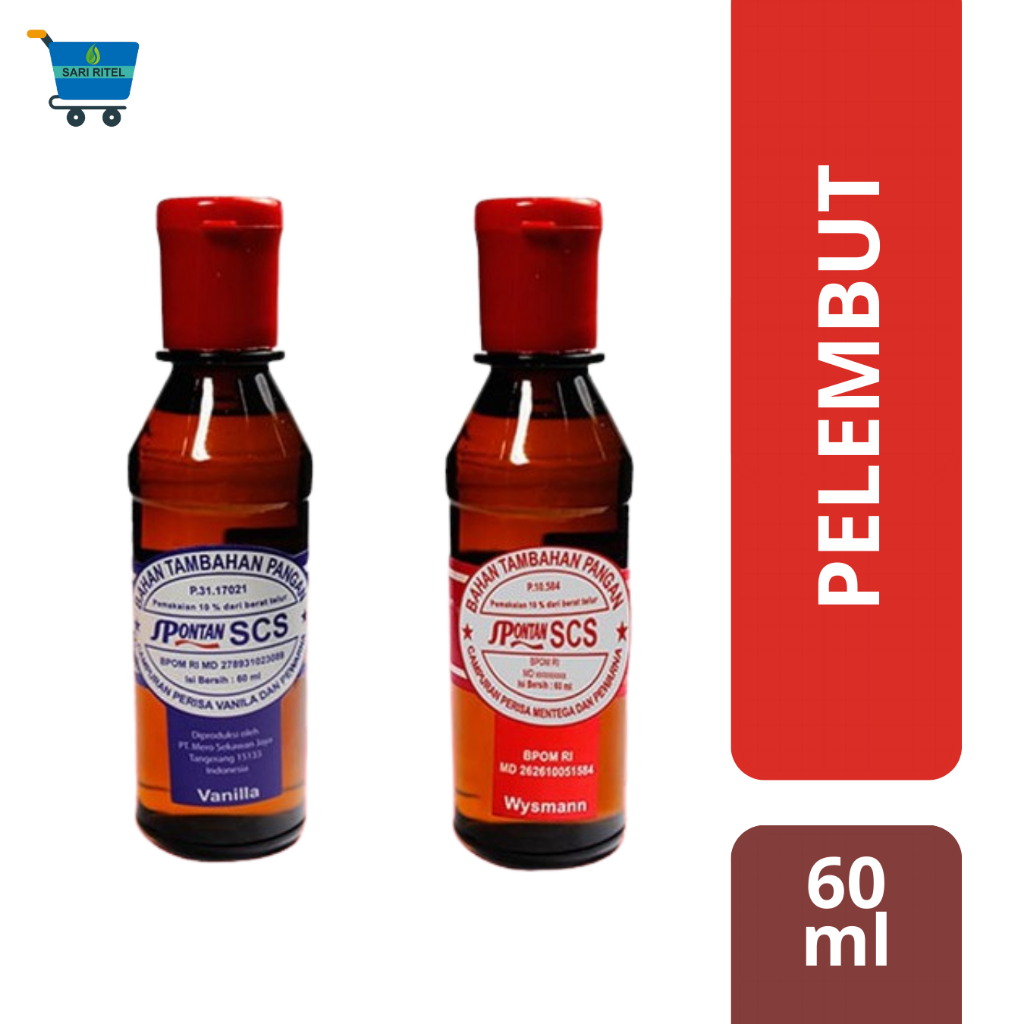 

SPONTAN SCS Cake Softener Butter Botol 60ml