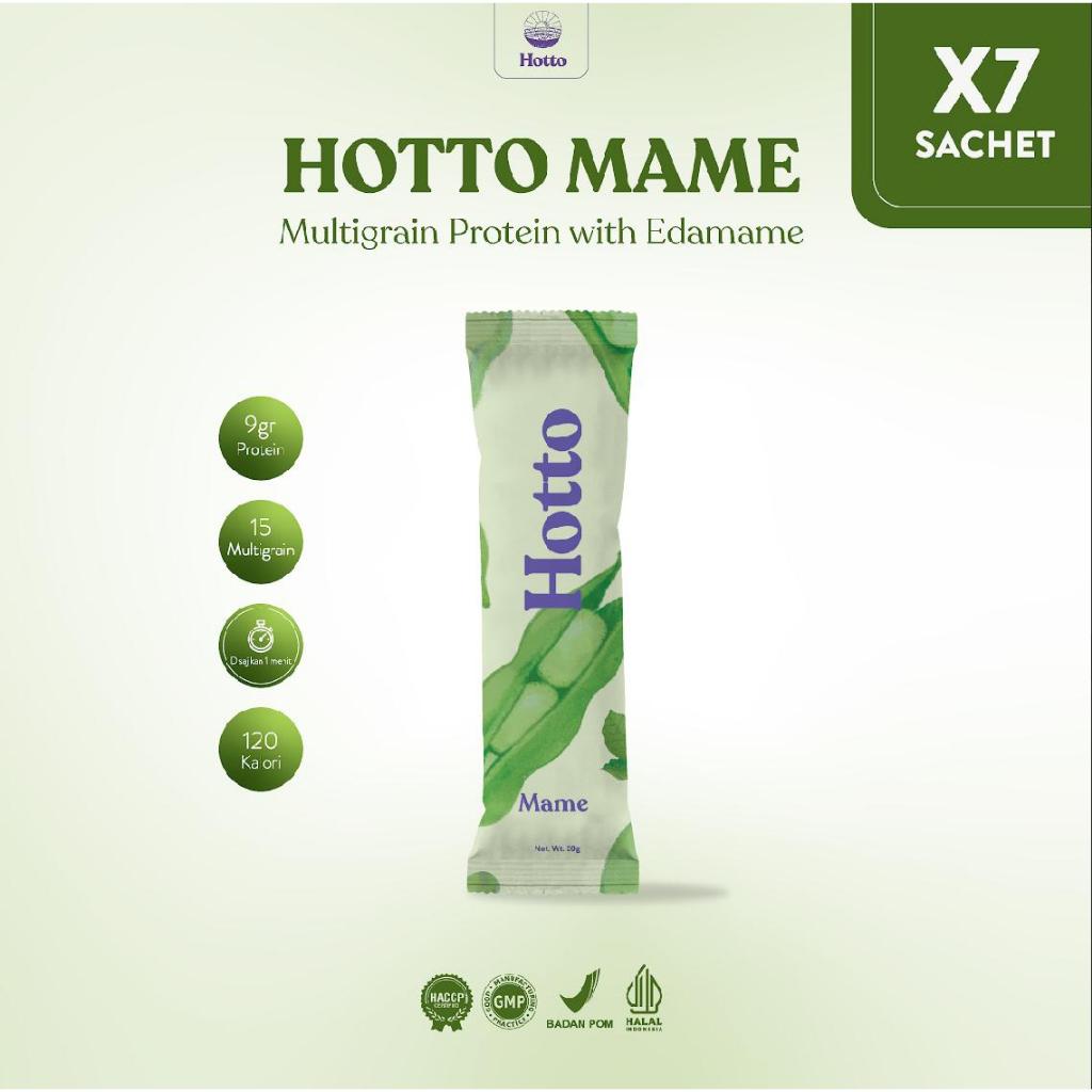 

Hotto Mame Protein Multigrain Edamame - 7 Saset