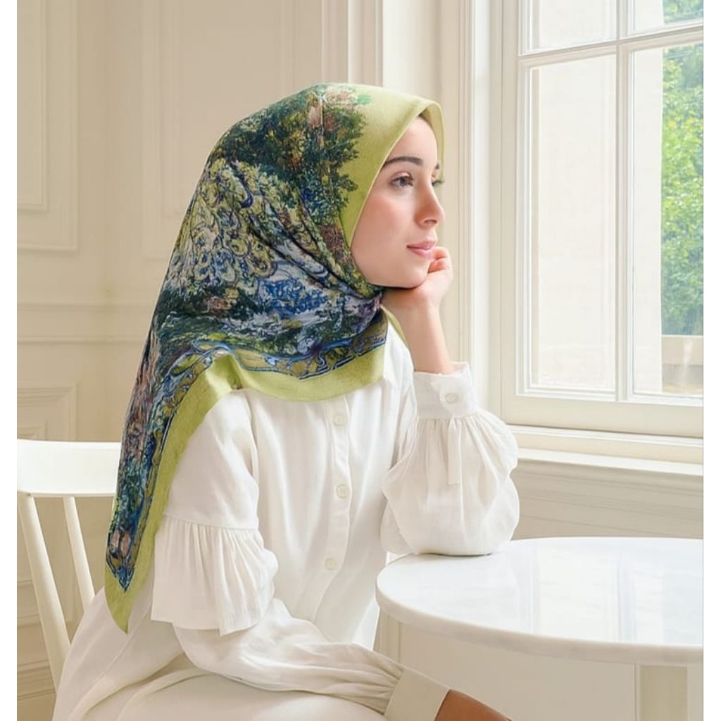 OBRAL TERLARIS GIZYAAA KUNING / KERUDUNG SEGI EMPAT / JILBAB INSTAN / HIJAB TERBARU TERMURAH KEKINIA