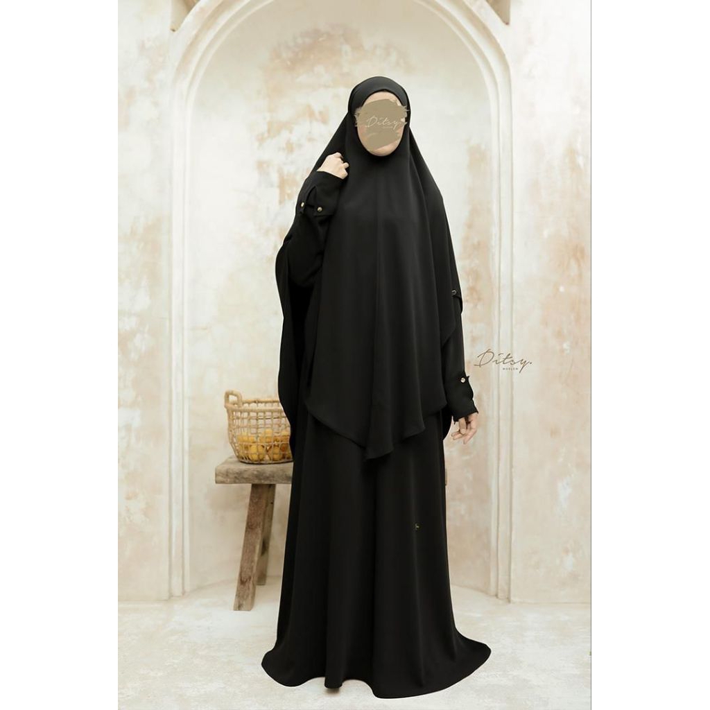 LOVELLA MINA BLACK COCOA DEEP BLUE SKY SIZE XS S M L XL XXL BY DITSY AGUSTUS 2025