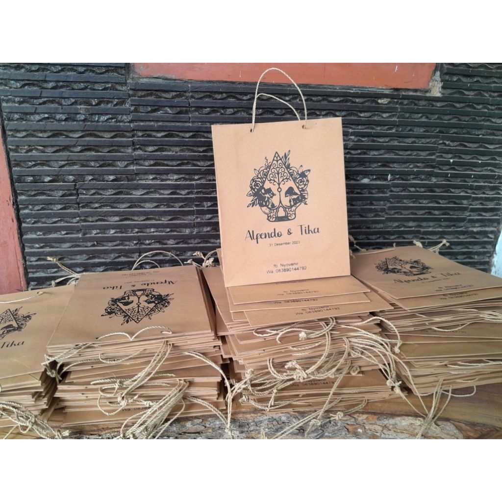 Tas Kertas Paperbag Sablon