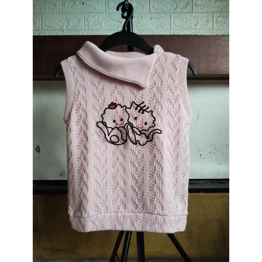 PL ATASAN VEST RAJUT