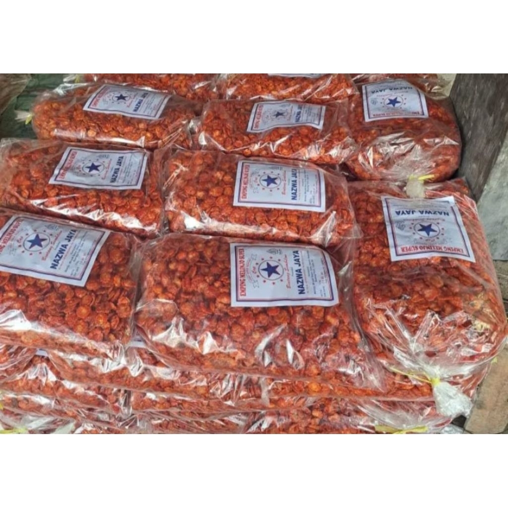 

EMPING MELINJO PEDAS MANIS KEMASAN 500gram