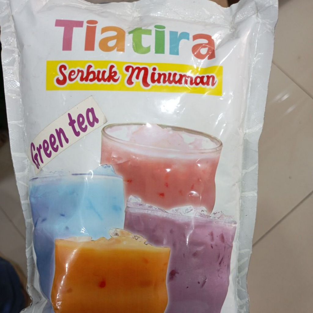 

TIATIRA Serbuk Minuman / Bubuk rasa Thai tea Green tea Cokelat 500gr