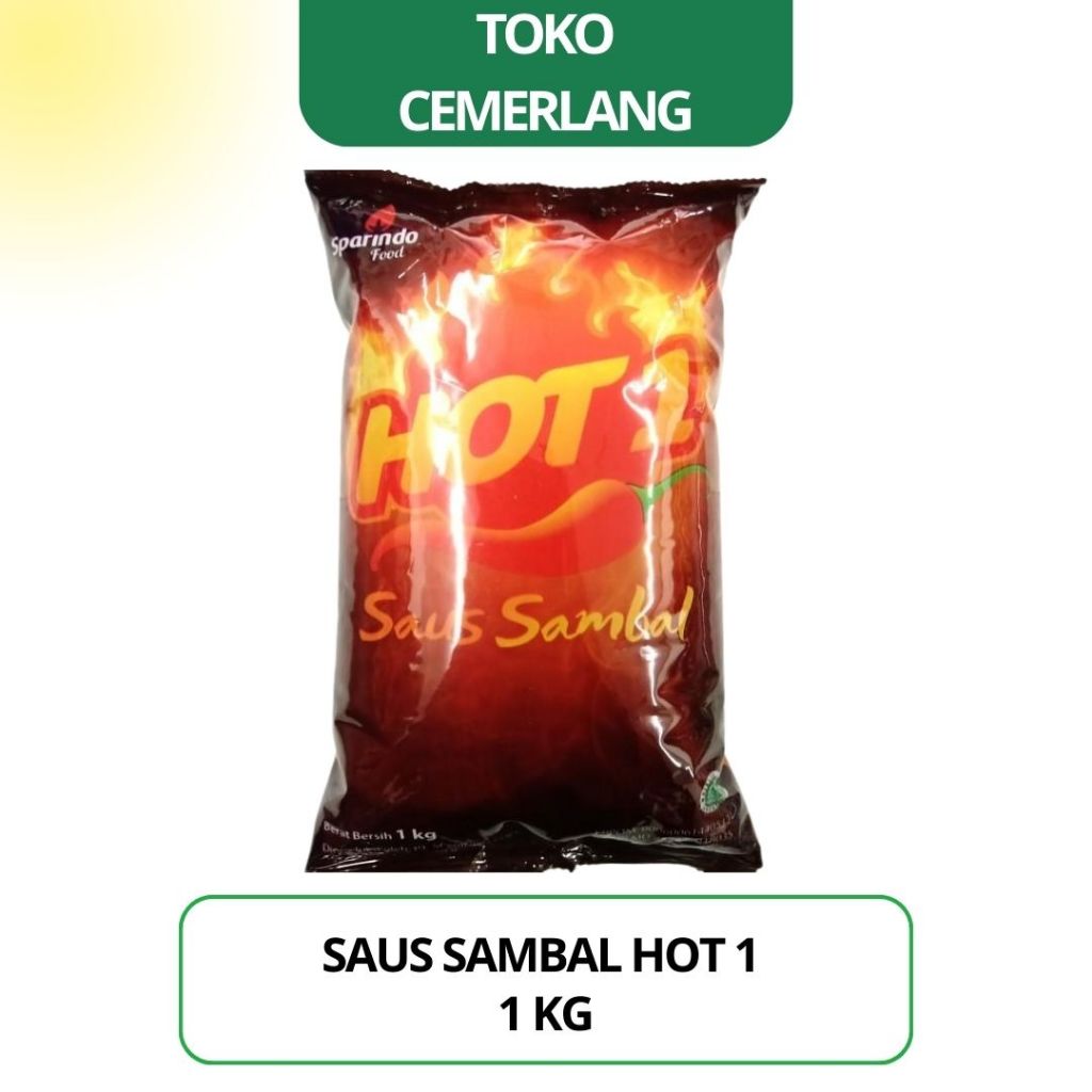 

Saus Sambal Pedas Hot 1 1 kg