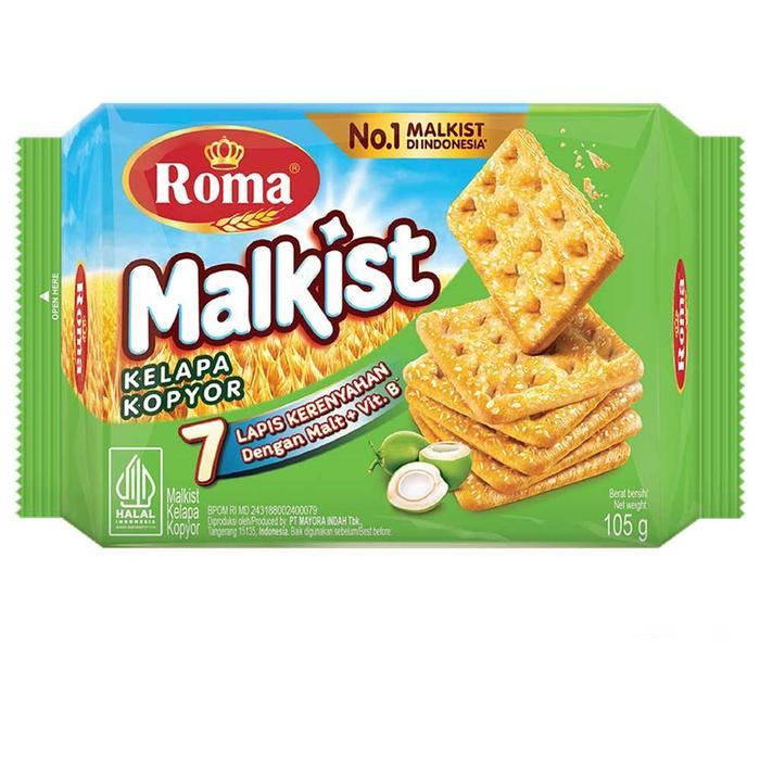 

roma malkist kelapa kopyor kemasan pack | per piece