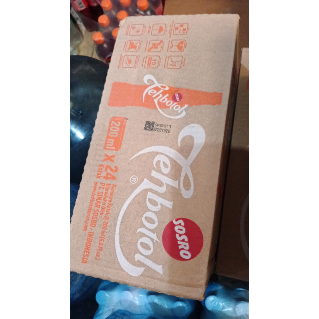 

Teh botol Sosro kotak 200ml 1 DUS isi 24 PCS (FREE BUBBLE WRAP)