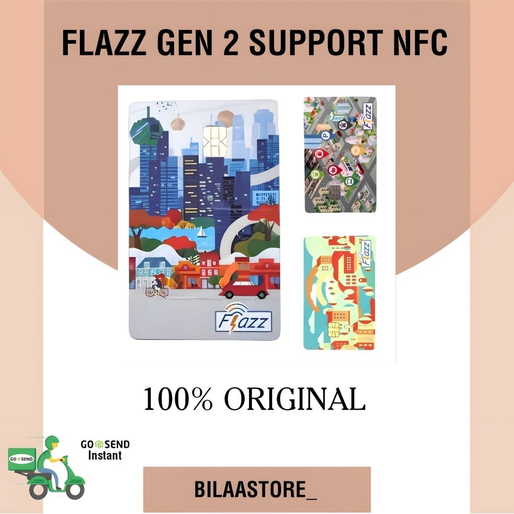 Kartu Flazz Gen 2 RANDOM/ BCA Flazz / BCA Limited Edition Gen 2 / BCA Flazz Card