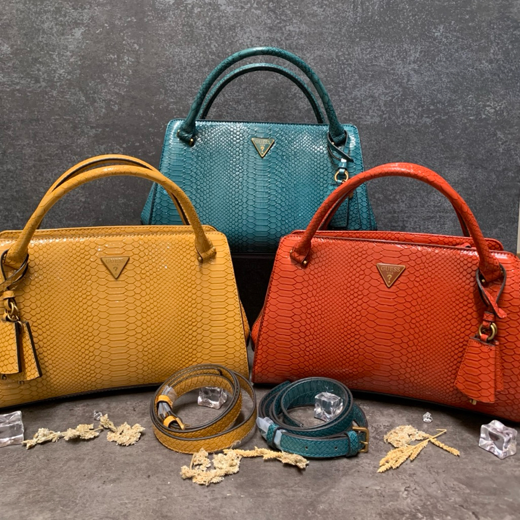 READY ORIGINAL GUESS ANNITA TOP ZIP GALERIA TAS WANITA SALE 70%