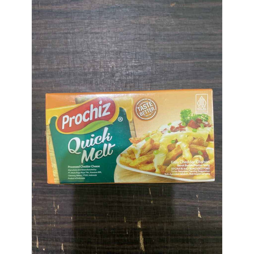

prochiz quick melt kemasan 160gr