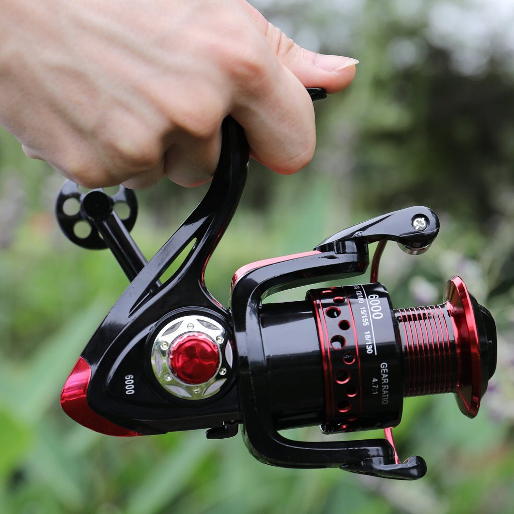 Lucky Man Spinning Reel Fishing Reel Pancing Full Besi 1000-5000 Katrol Pancing Full Besi Max Drag