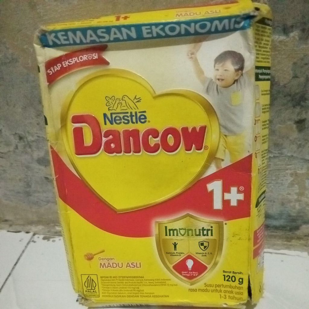 

Rijek Nestle Dancow 1+ madu 120 Gr