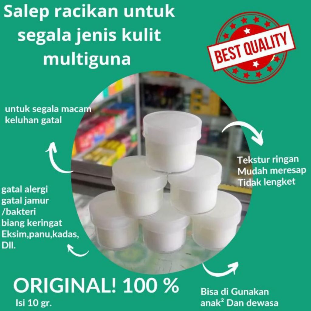 Salep kulit gatal garansi ampuh paling mujarab obat panu, eksim, scabies, gatal gatal paling manjur