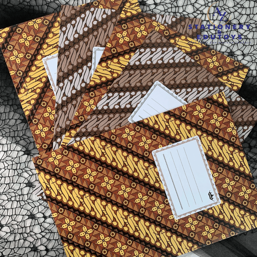 

Map Kertas Motif Batik Folio F4 Kingco – Map Dokumen Elegan dengan Label Nama