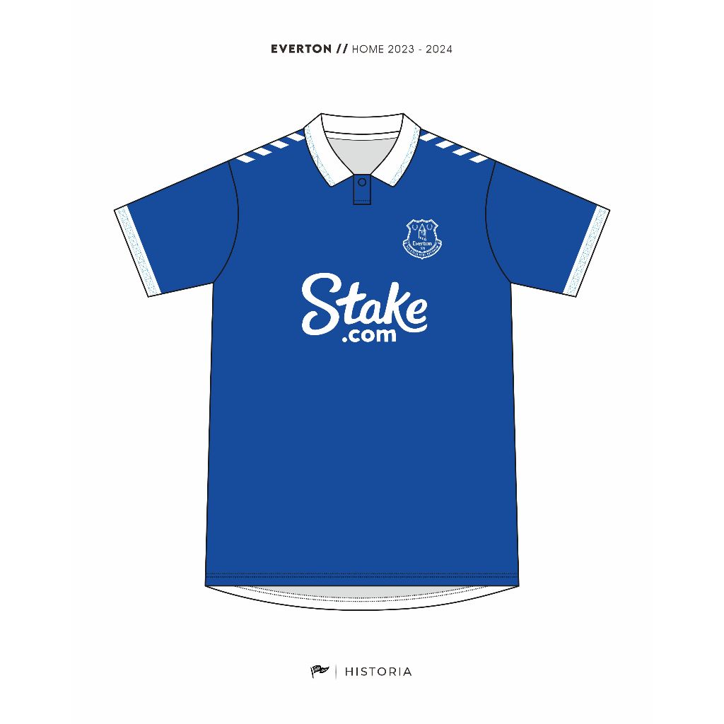 [Historia] Jersey Everton Home 2023 - 2024