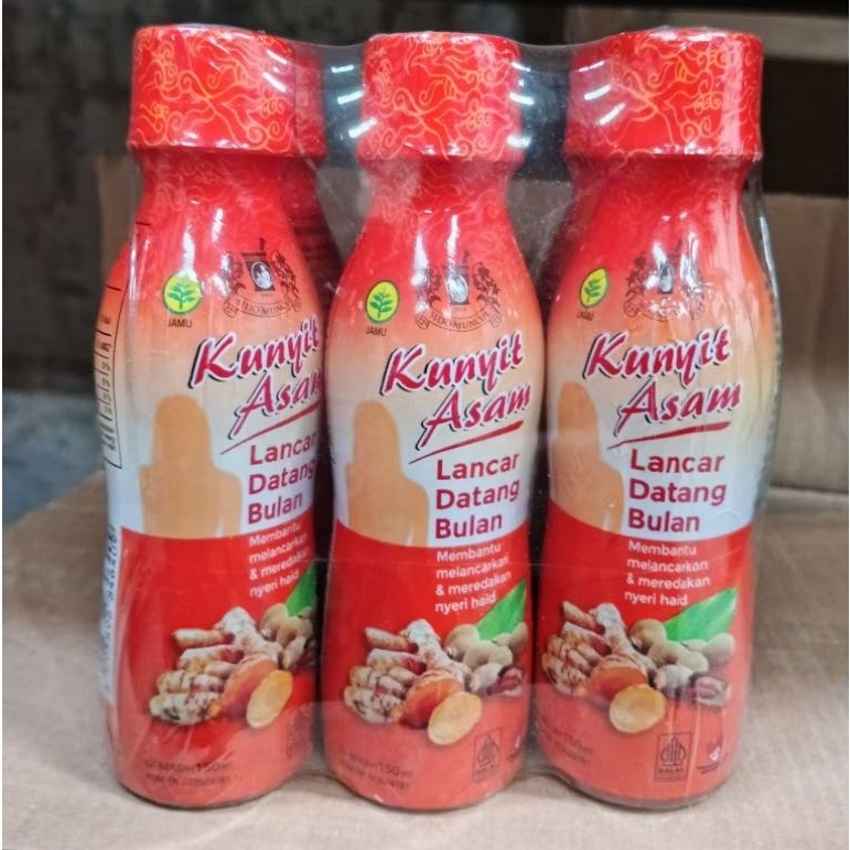 

Kunyit Asem Lancar Datang Bulan 1 Botol 150 ml