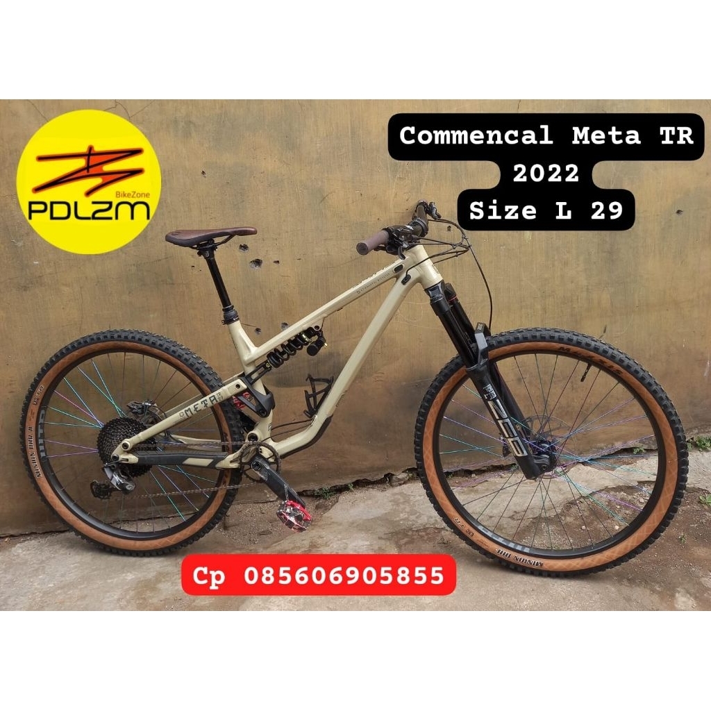 Commencal meta tr 2022 size L 29 bukan trek slash specialized santacruz megatower patrol siskiu t7 t