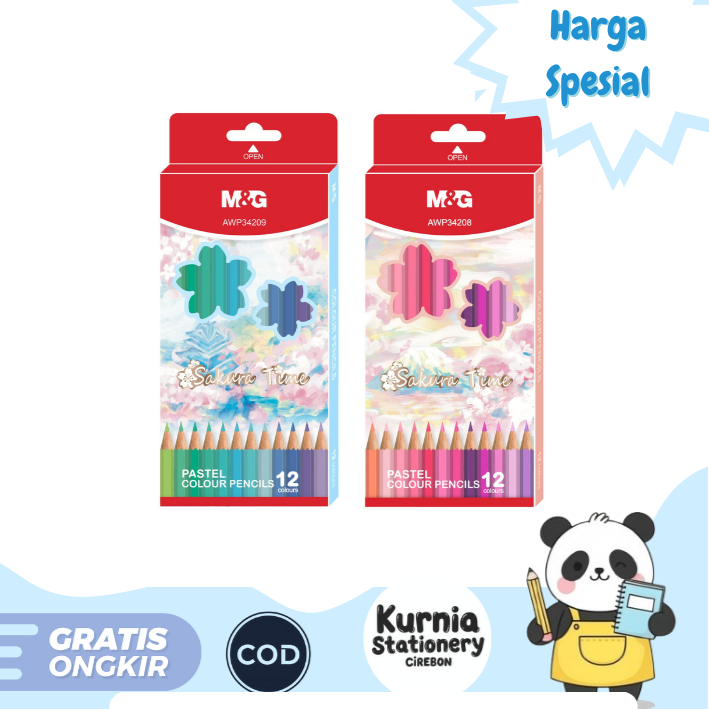

M&G PENSIL WARNA SAKURA TIME AWP34208 & AWP34209