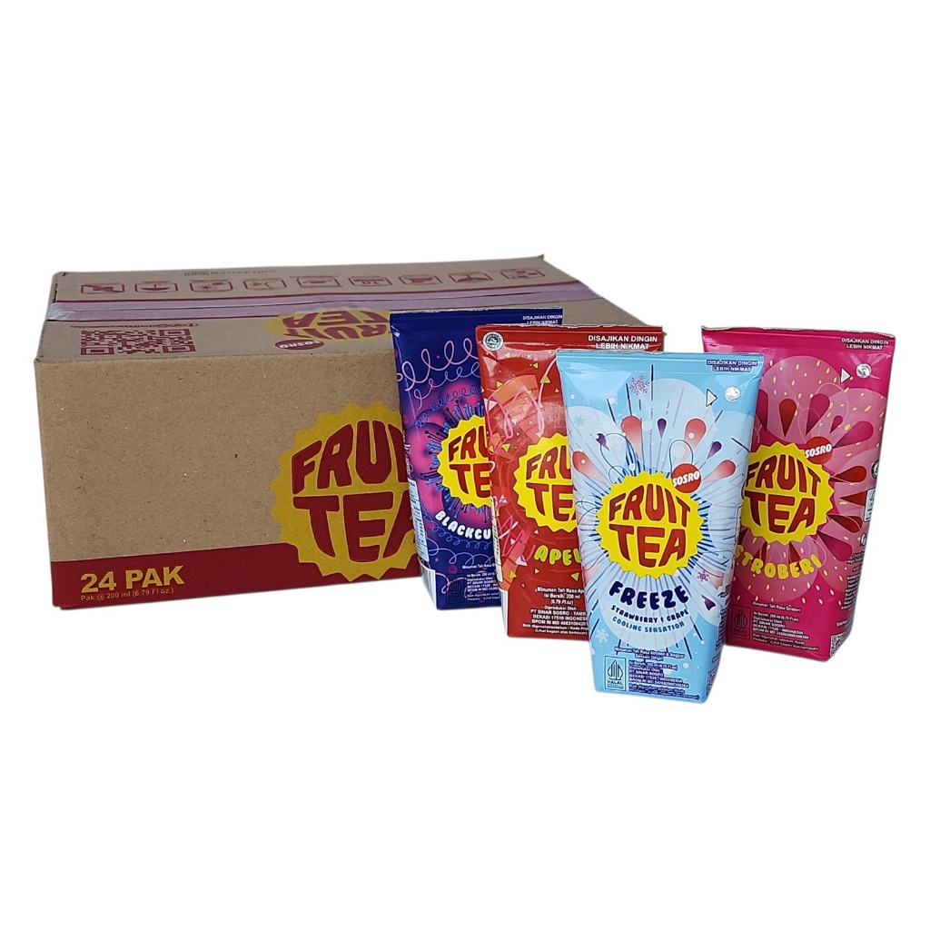 

Fruit Tea Gengam KARTON - Netto 200mL x 24 pcs