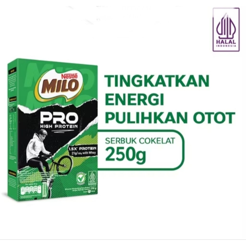 

Milo pro High Protein 250 gram