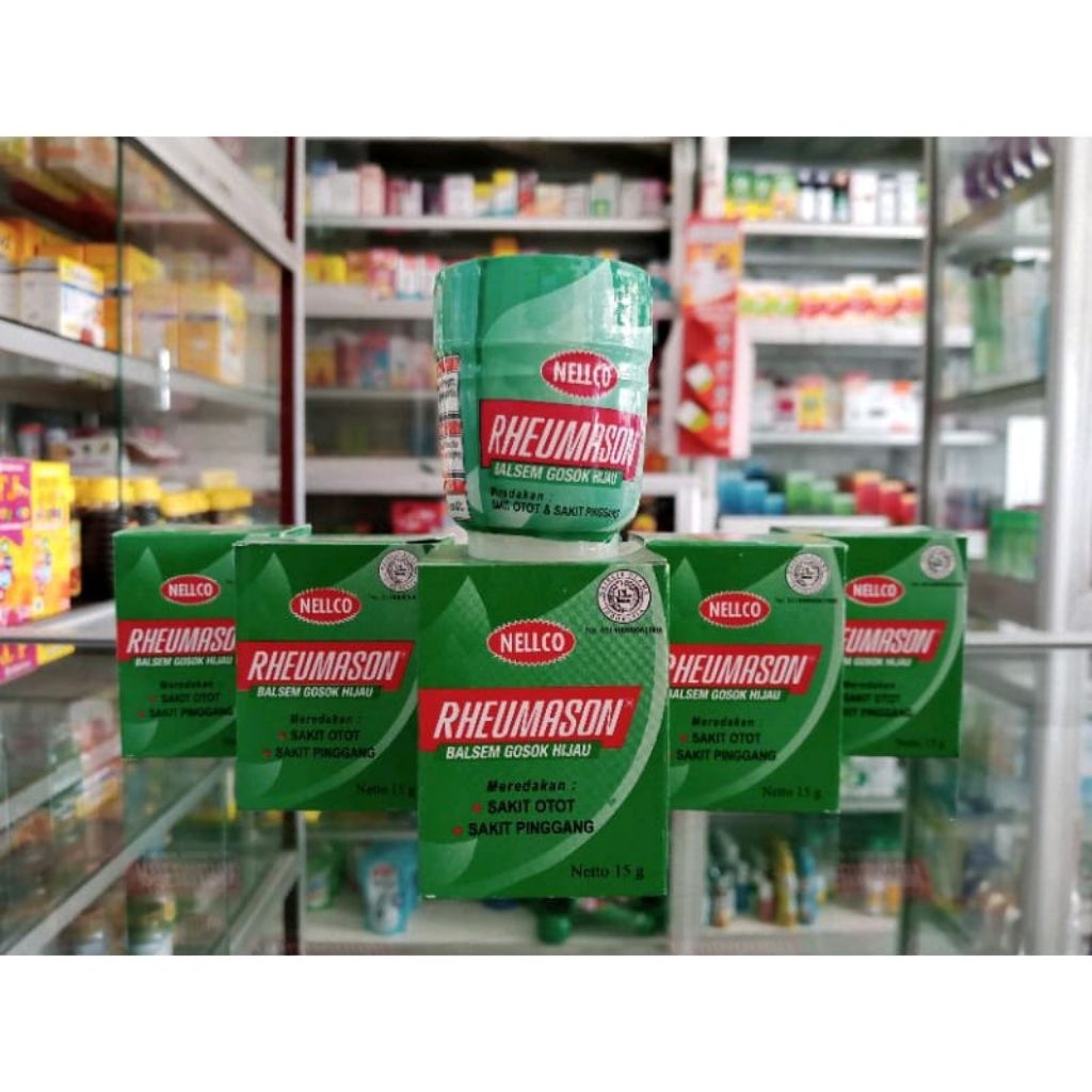 RHEUMASON HIJAU BALSEM GOSOK 15 GRAM