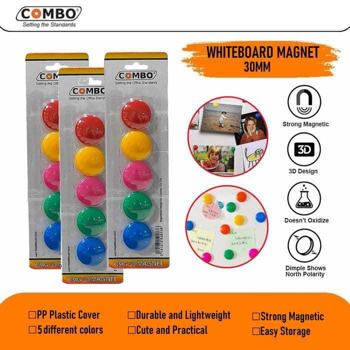 

Magnet Papan Tulis / Magnet Papan Whiteboard 30mm Combo