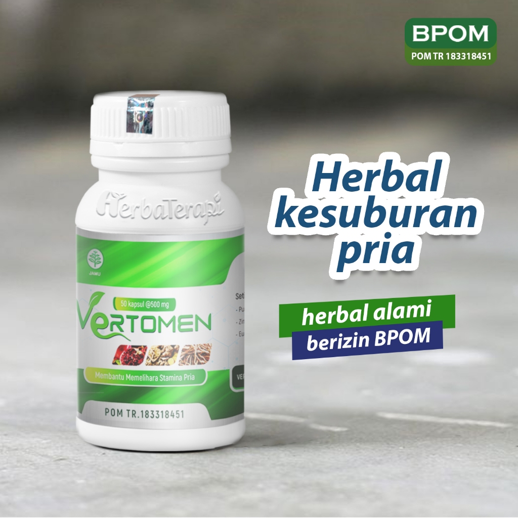 vertomen obat penyubur pria herbal