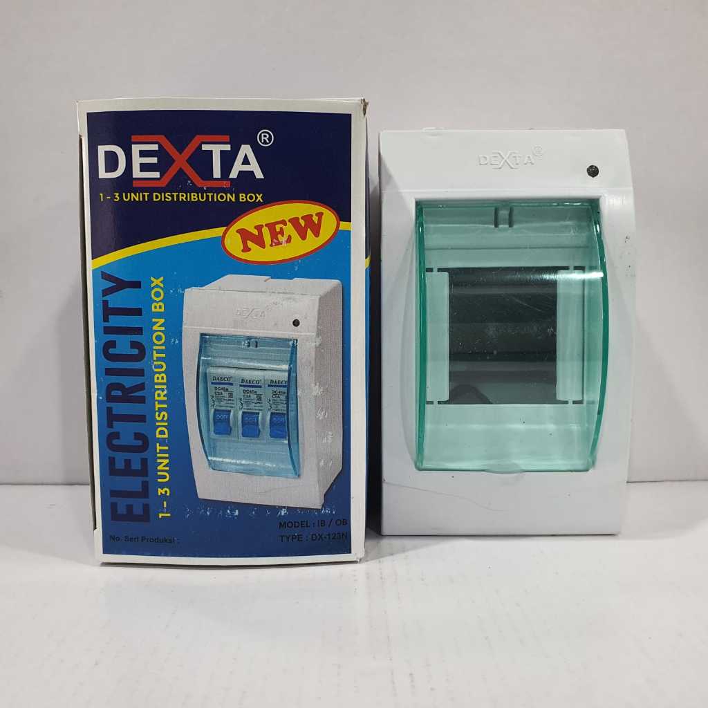 Box Mcb Listrik Dexta 3 Grup - Rumah Mcb Inbow Outbow