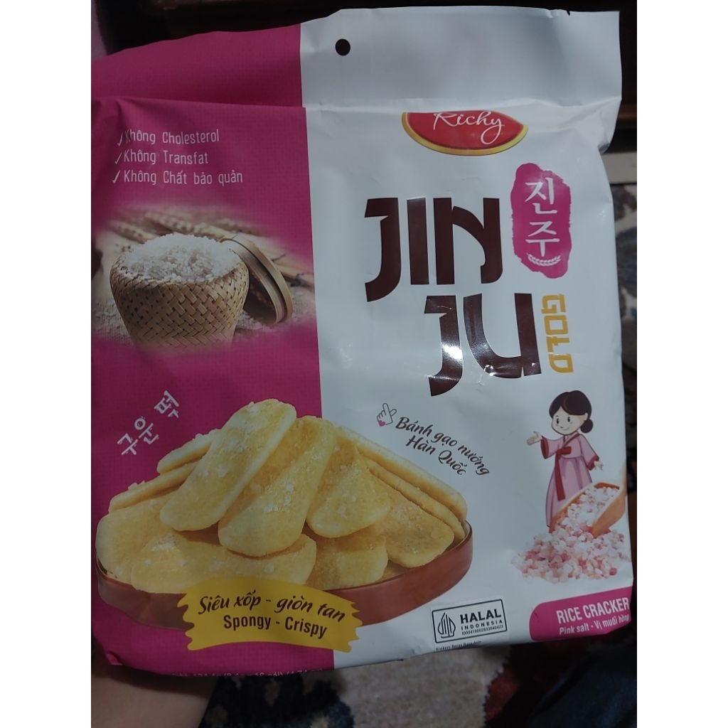 

JINJU RICE CRACKER SNACK BERAS RICE CRACKER