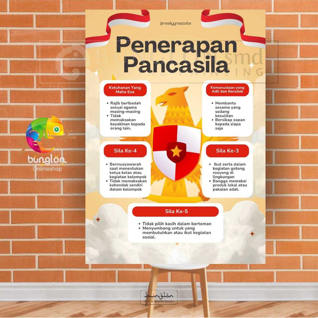 

Poster Penerapan pancasila