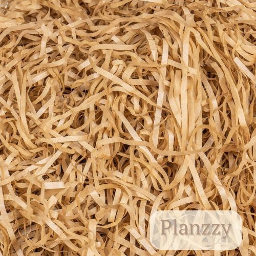 

Planzzy Shredded Paper Kertas Serut Warna Coklat untuk kado giftbox hampers