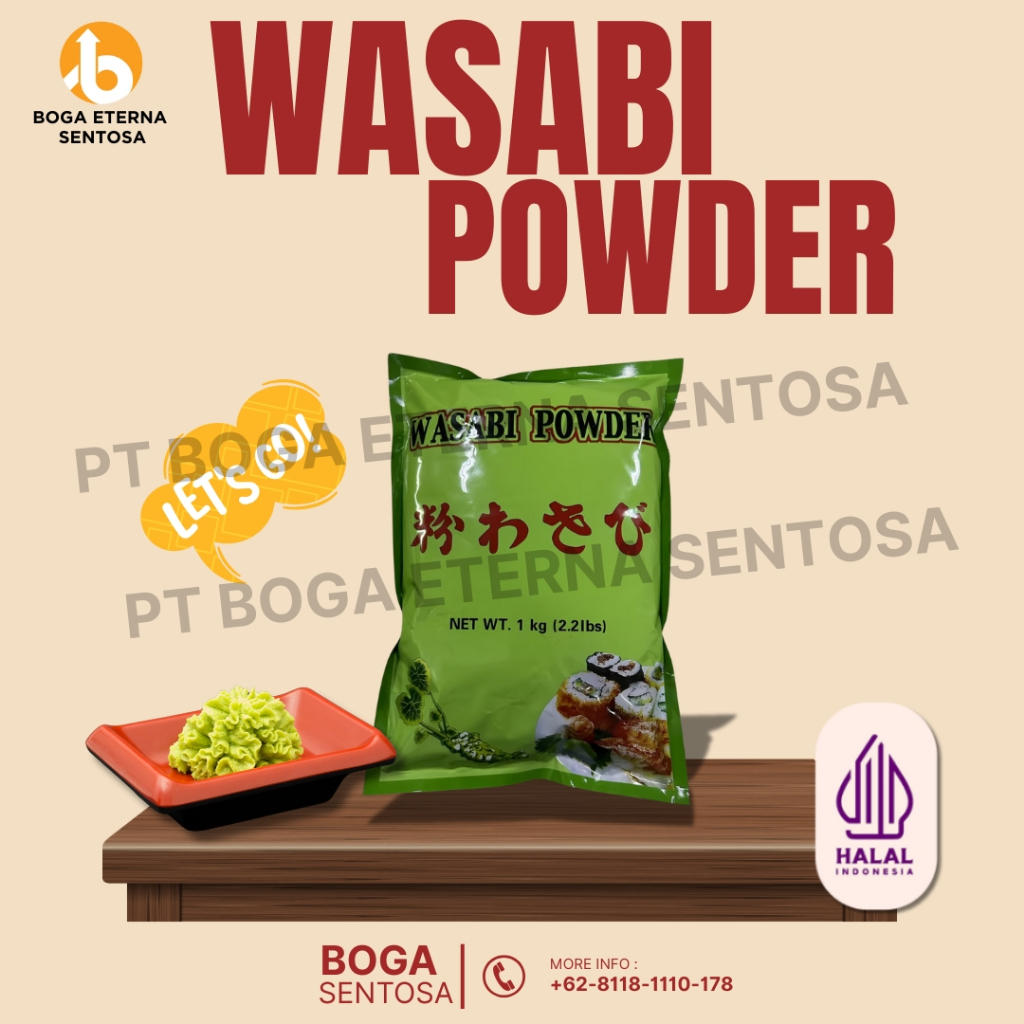 

WASABI POWDER ISI 1 KG (PROMO!)