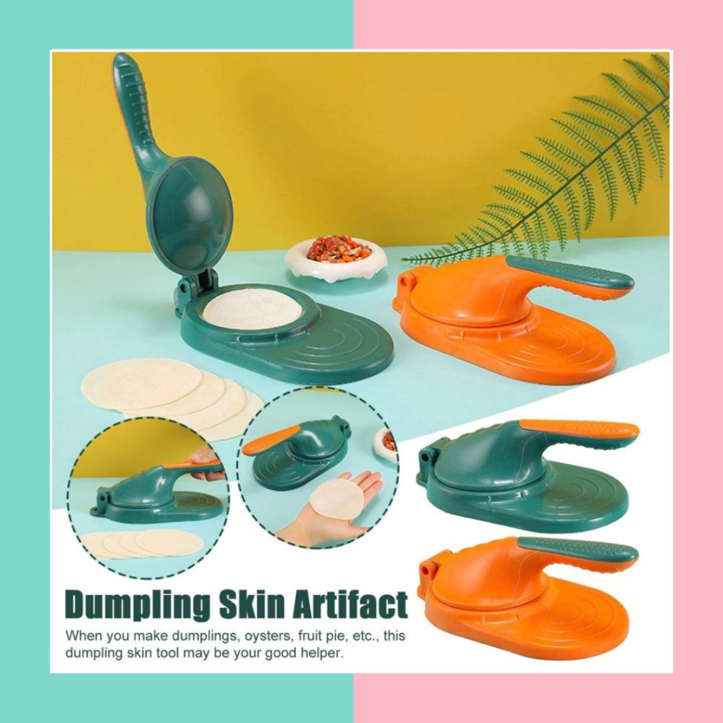 CETAKAN ALAT PRESS ADONAN KULIT PANGSIT SIOMAY DUMPLING DIMSUM MANUAL - ALAT CETAK PASTEL PEMBUAT SO