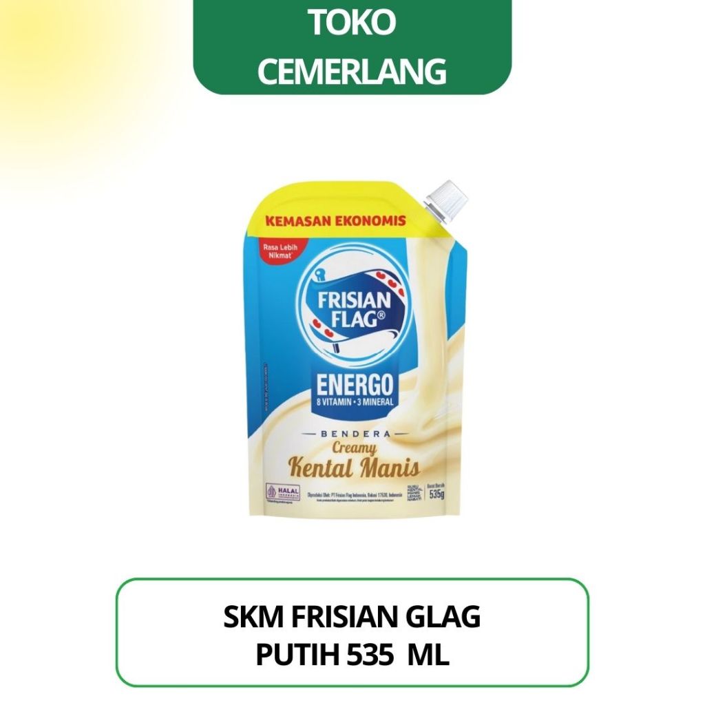 

Susu Kental Manis Frisian Flag Putih / Coklat 535 gr