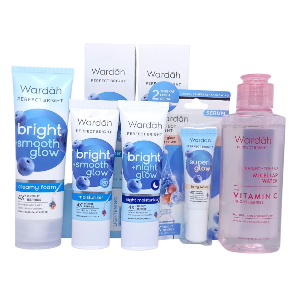 Wardah Perfect Bright Normal Skin Paket/Wardah Paket Skincare Pemula/Wardah Paket Skincare Remaja
